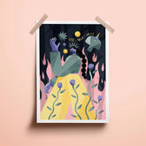 Illustration engagée papier recyclé Use Your Voice